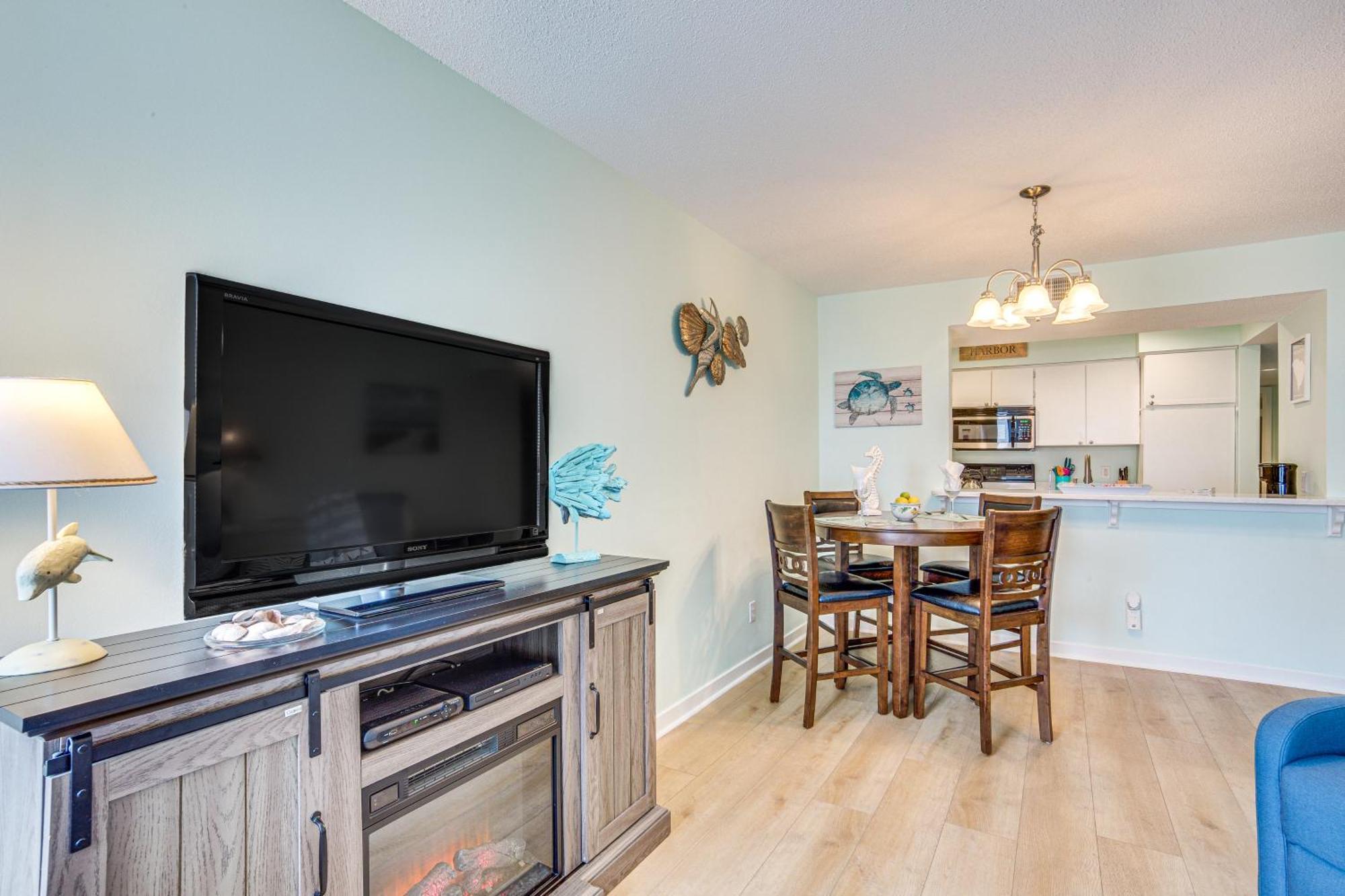 Ocean-View Saint Helena Island Condo - Pool Access Oceanmarsh Subdivision Exterior foto